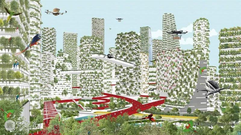 建筑丨“悬浮森林”绿色环保？还是一种纯粹的噱头？ 森林 建筑 噱头 环保 绿色 Szeremeta 英国 托马斯·赫斯维克 上海 天安 崇真艺客