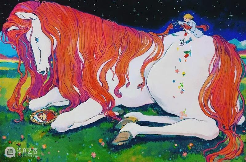 这位90后日本插画艺术家,用画笔描绘出了一个充满幻想诡秘的童话世界 ! 插画 90后 日本 艺术家 画笔 幻想 童话世界 美术生 心里 童话梦 崇真艺客