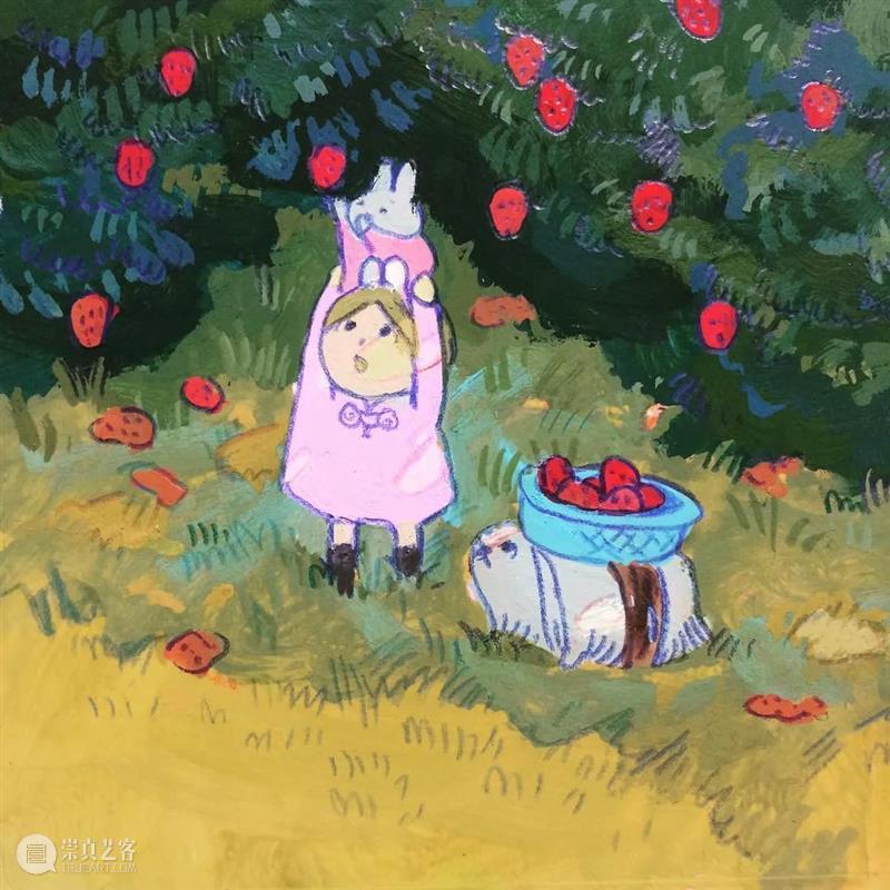 这位90后日本插画艺术家,用画笔描绘出了一个充满幻想诡秘的童话世界 ! 插画 90后 日本 艺术家 画笔 幻想 童话世界 美术生 心里 童话梦 崇真艺客
