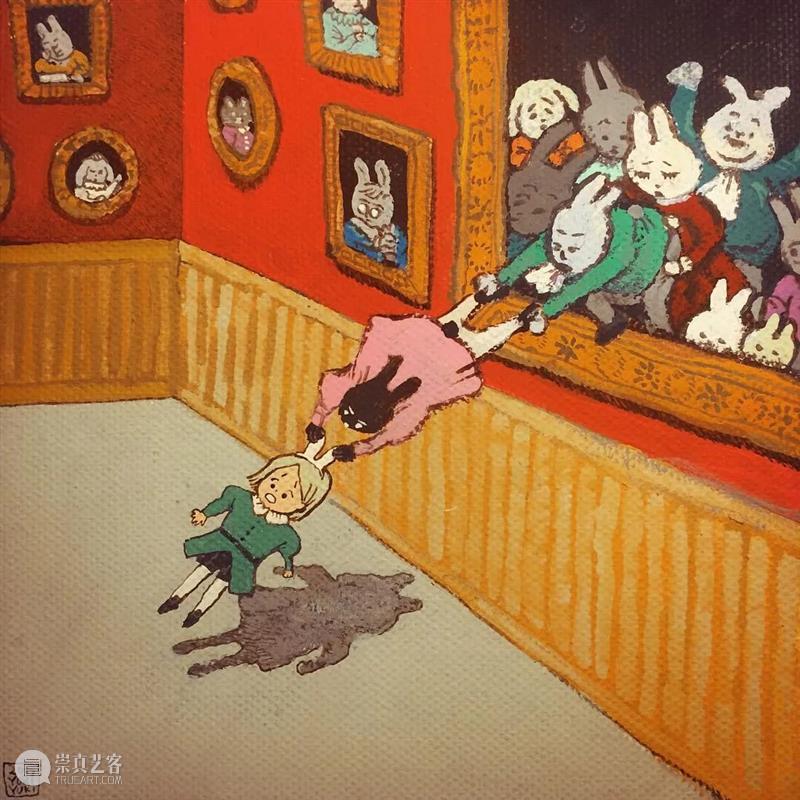 这位90后日本插画艺术家,用画笔描绘出了一个充满幻想诡秘的童话世界 ! 插画 90后 日本 艺术家 画笔 幻想 童话世界 美术生 心里 童话梦 崇真艺客