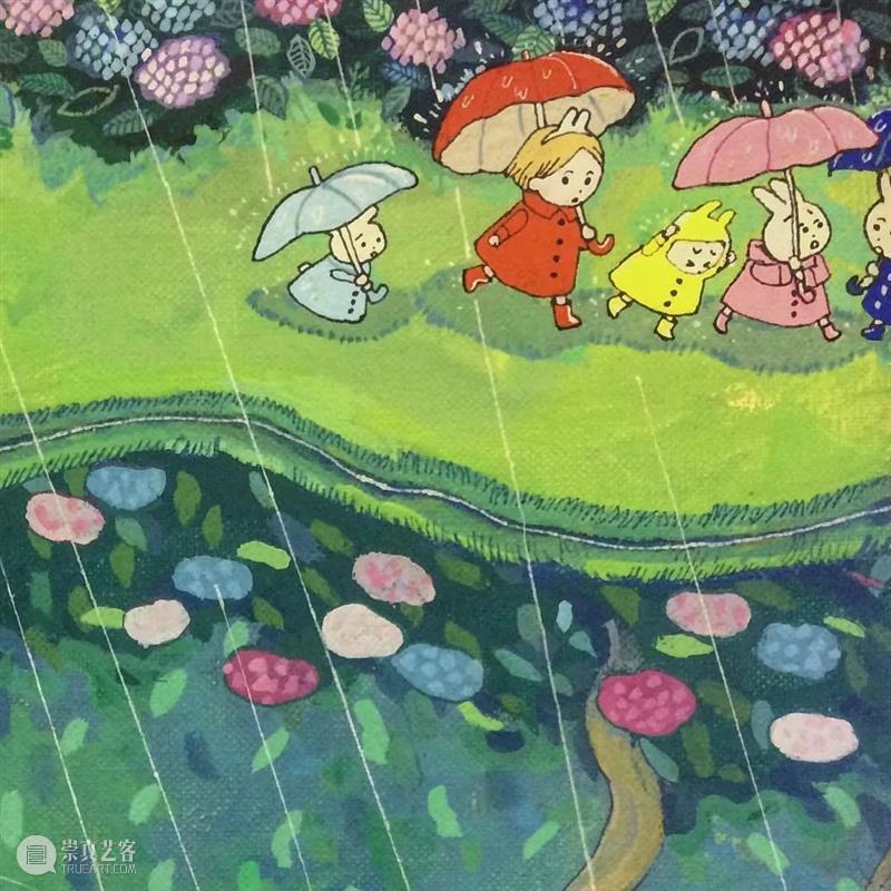 这位90后日本插画艺术家,用画笔描绘出了一个充满幻想诡秘的童话世界 ! 插画 90后 日本 艺术家 画笔 幻想 童话世界 美术生 心里 童话梦 崇真艺客