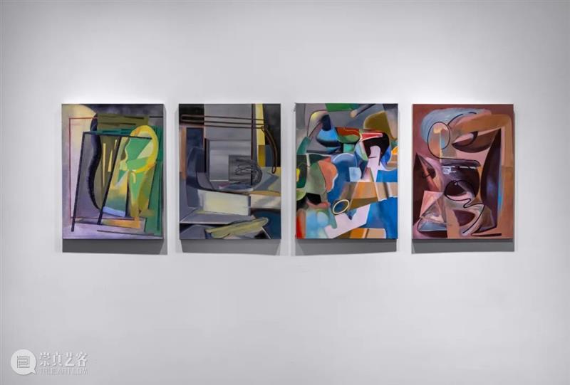 青年绘画 | 参展艺术家：雷子艺 青年 绘画 雷子艺 艺术家 作品 现场 时候 结构 框架 心绪 崇真艺客