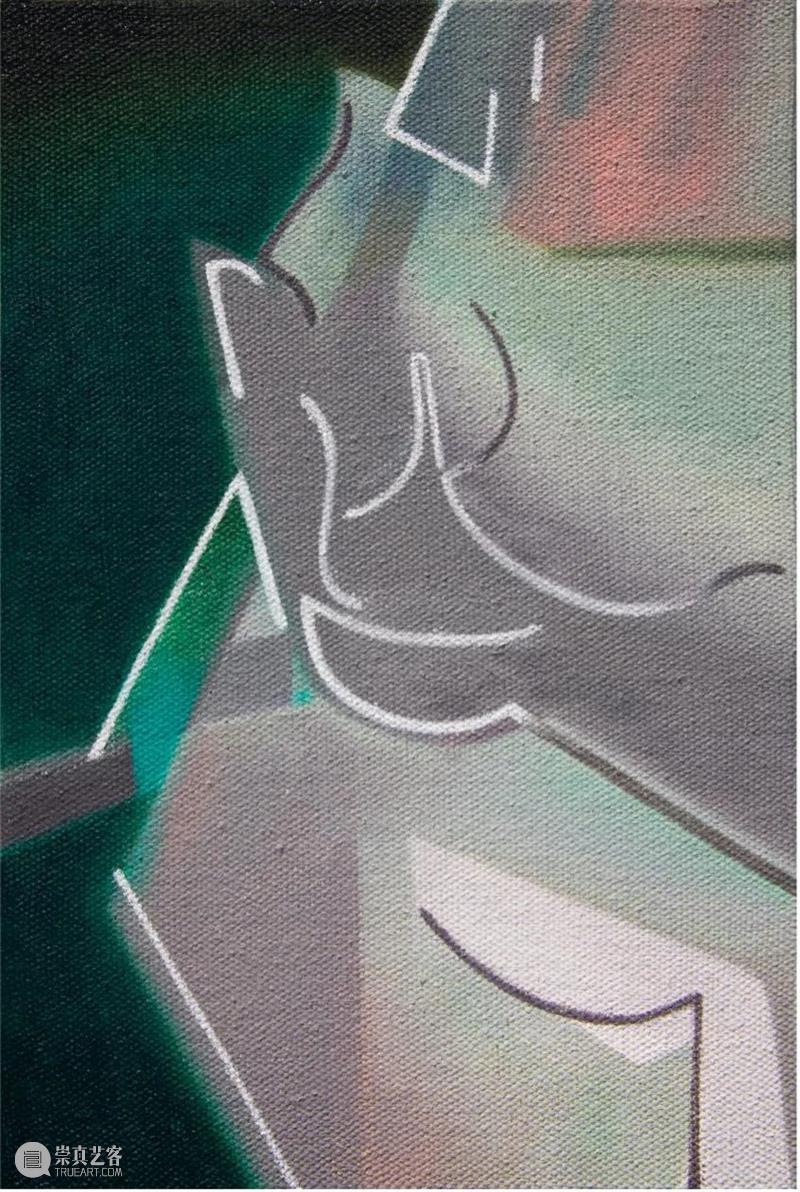 青年绘画 | 参展艺术家：雷子艺 青年 绘画 雷子艺 艺术家 作品 现场 时候 结构 框架 心绪 崇真艺客