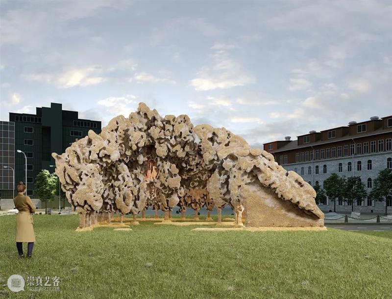 蘑菇装置赢得2022年塔林建筑双年展比赛 蘑菇 装置 双年展 建筑 塔林 中国 艺术 CPA 门户 北京中城雕艺术设计院 崇真艺客