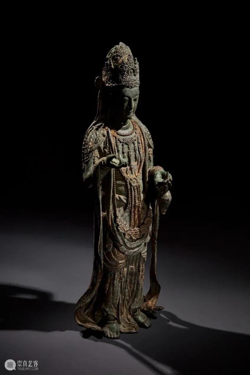 重要大理国铜鎏金观音领衔 “中国瓷器及工艺精品” 拍卖 中国 瓷器 工艺 精品 大理国 观音 纽约 佳士得 私人 高古 崇真艺客