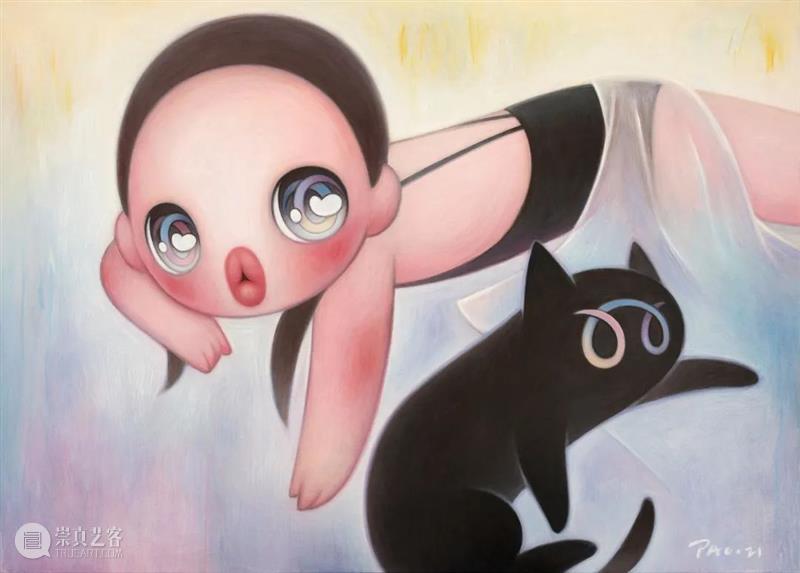 对话 | 刘泡泡:童心比野心更难得 刘泡泡 童心 野心 ARTIST LIU 画中 大眼睛 力量 BYPAOPAOn.01 艺术家 崇真艺客