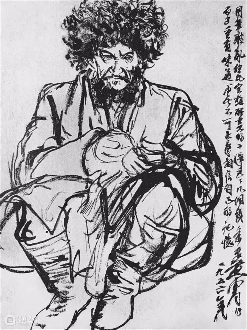 他的速写，影响国人半个世纪 速写 国人 黄胄 对象 形神 结构 特点 小稿 把手 阶段 崇真艺客
