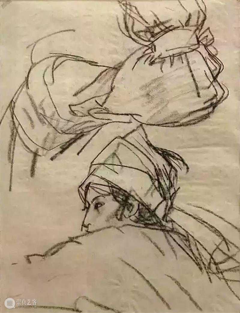 他的速写，影响国人半个世纪 速写 国人 黄胄 对象 形神 结构 特点 小稿 把手 阶段 崇真艺客