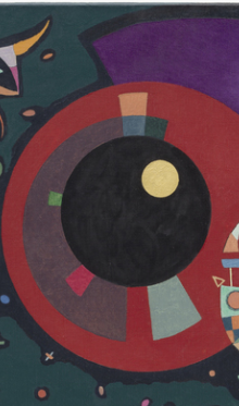 2022·3·27 | 艺期艺会 艺期艺会 瓦西里·康定斯基 循环往复 布面 油画 颜色 灵魂 手段 眼睛 音锤 崇真艺客