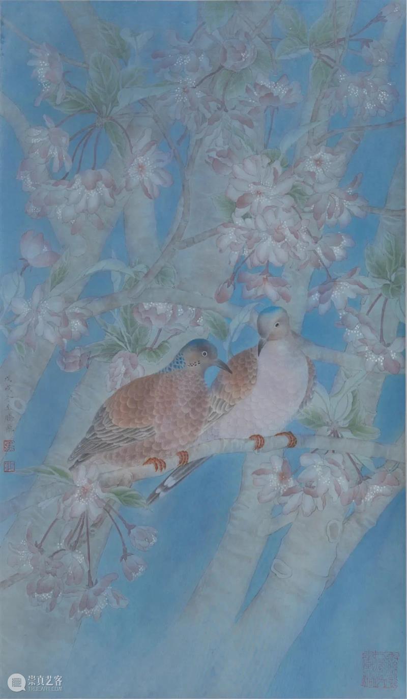 Poly-Online丨处处春芳动，欣欣以向荣——“春日长”当代书画专场3月28日上线 书画 专场 欣欣 向荣 Poly Online丨处处春芳 烟花三月 鸟啼春堂 碧水 时节 崇真艺客