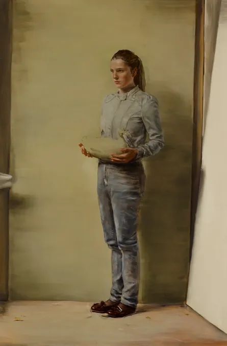 今日生日｜米凯尔·博伊曼斯（Michaël Borremans） 米凯尔·博伊曼斯 Micha Borremans 生日 上图 习作 亚麻布 油画 厘米 中后期 崇真艺客
