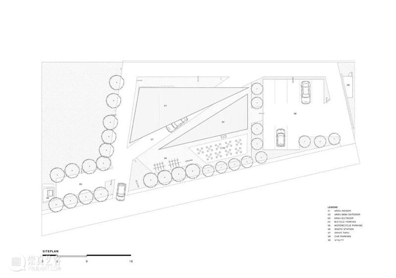 空出对角线，Jokopi MERR 咖啡店 / ARA Studio 视频资讯 ADCNews MERR 咖啡店 ARA Studio 对角线 Dasman 目前 印度尼西亚 版图 当地 崇真艺客