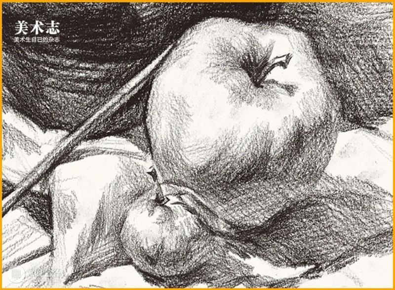 据说这个静物让所有美术生都头疼，不信你来画试试 ！ 静物 美术生 素描静物苹果 常客 同学 苹果 小志 团队 基础 同学们 崇真艺客