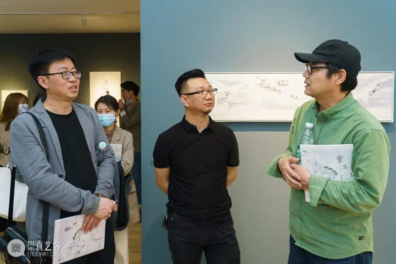 开幕现场｜申树斌个展：重生 申树斌 个展 现场 Shubin Rebirth 学术 Academic 王春辰 Curator 李裕君 崇真艺客