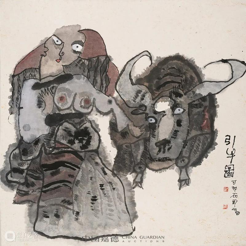 E-BIDDING 第37期丨华茂春松——“今水墨”专场综述 水墨 专场 BIDDING 丨华茂春松 中国 书画部 风格 作品 新文人画 现象 崇真艺客