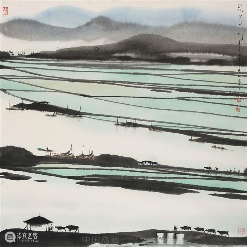 E-BIDDING 第37期丨华茂春松——“今水墨”专场综述 水墨 专场 BIDDING 丨华茂春松 中国 书画部 风格 作品 新文人画 现象 崇真艺客