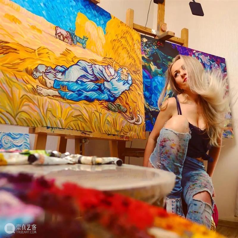 波罗的海的女梵高 波罗的海 梵高 颜色 漩涡 角色 BYAlisan 艺术家 简介 Denoiz 沿岸 崇真艺客