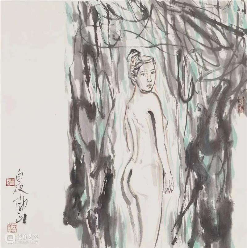 青箐无界-青年展览(一)青年艺术家推介 | 韩勃正 青年 艺术家 韩勃正 青箐 无界 陕西国画院 画家 国家 美术 陕西国画院延安美术馆 崇真艺客