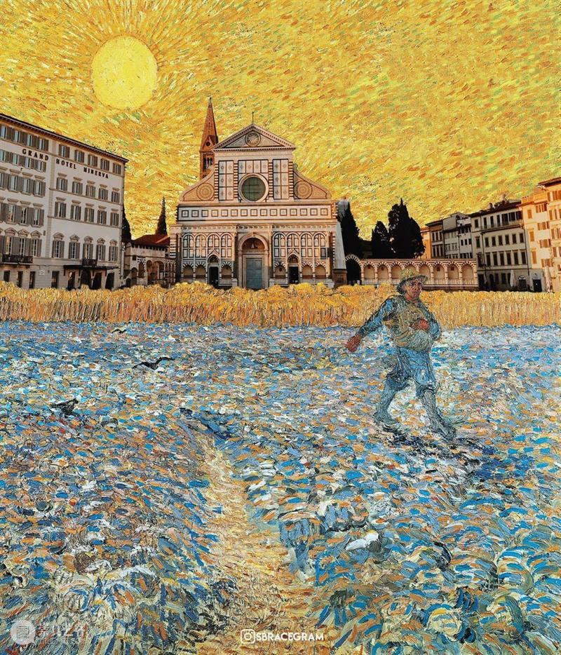 让我看看是谁又在恶搞名画！ 博文精选 天协艺文展览 名画 最近 山东 网友 笑容 违和感 微博 精神 小伙 世界 崇真艺客