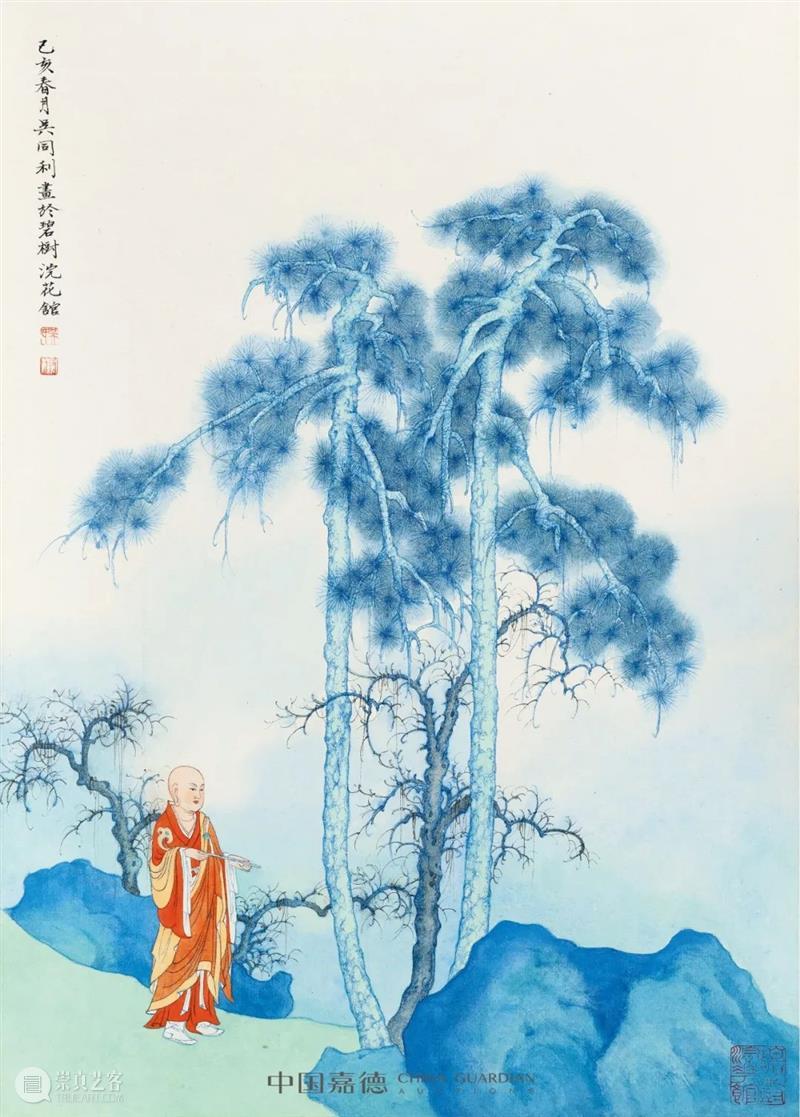 四时有嘉丨花开富贵·松梧寄情 崇真艺客