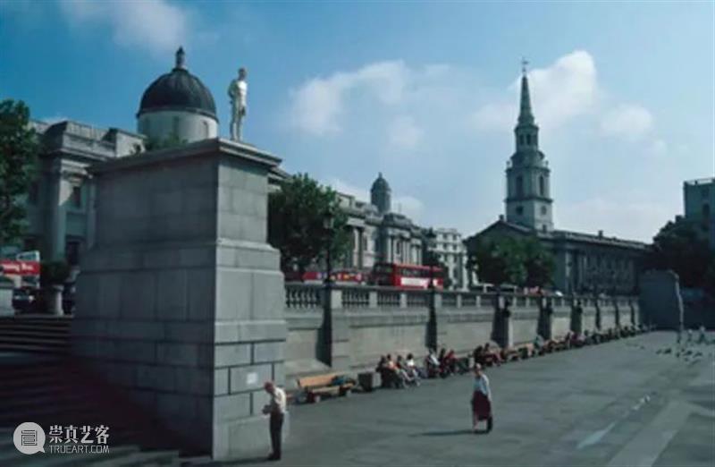 伦敦特拉法加广场的第四基座 崇真艺客