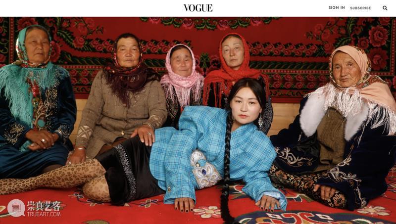 VOGUE五月刊｜马海伦向世界传递她的“新疆美学” 崇真艺客