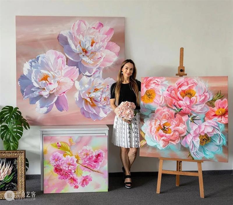 她画的花被总统收藏 崇真艺客