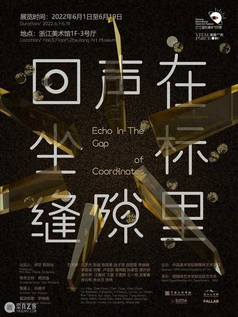 ZAM展区|回声在坐标缝隙里——2022届跨媒体艺术学院实验艺术系本硕毕业展 崇真艺客