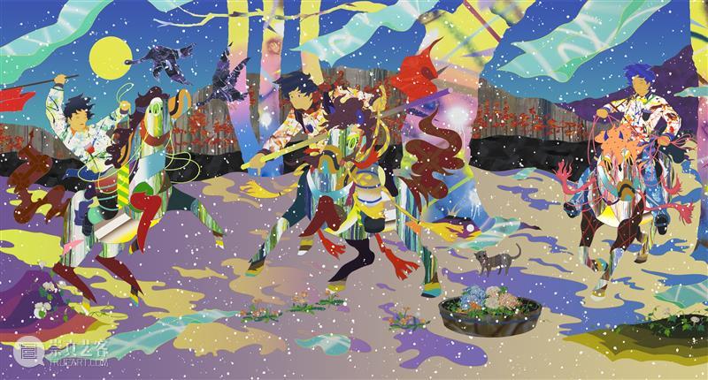 天真的幸运：日本当红艺术家松山智一香港展售会下周揭幕 博文精选 苏富比 崇真艺客