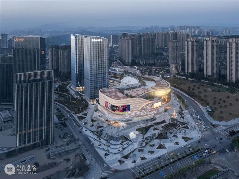 七层高植物园+购物中心，重庆约克郡光环购物公园 / PHA湃昂 崇真艺客
