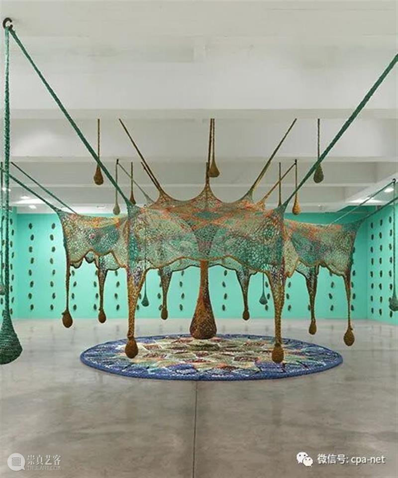 Ernesto Neto奢华的钩针艺术装置 崇真艺客