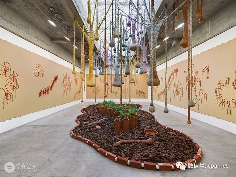 Ernesto Neto奢华的钩针艺术装置 崇真艺客
