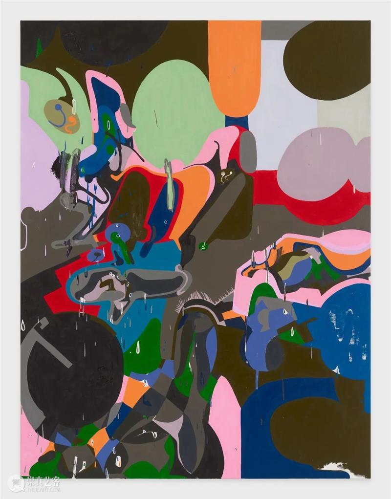迈克尔·威廉姆斯奥地利首展：由一幅素描撕碎重组，搭起抽象画作的底层逻辑 崇真艺客