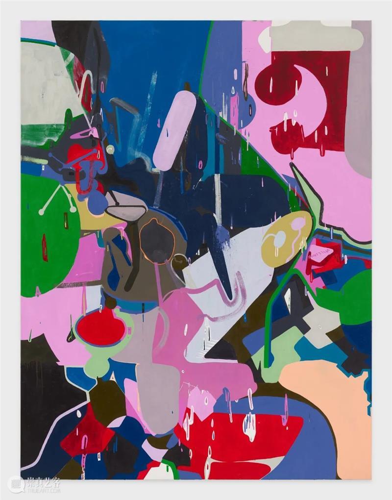迈克尔·威廉姆斯奥地利首展：由一幅素描撕碎重组，搭起抽象画作的底层逻辑 崇真艺客