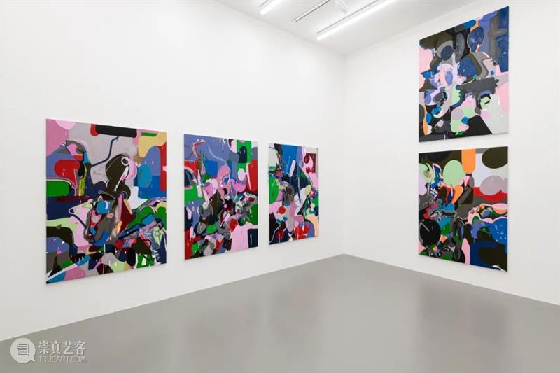 迈克尔·威廉姆斯奥地利首展:由一幅素描撕碎重组,搭起抽象画作的底层逻辑 崇真艺客