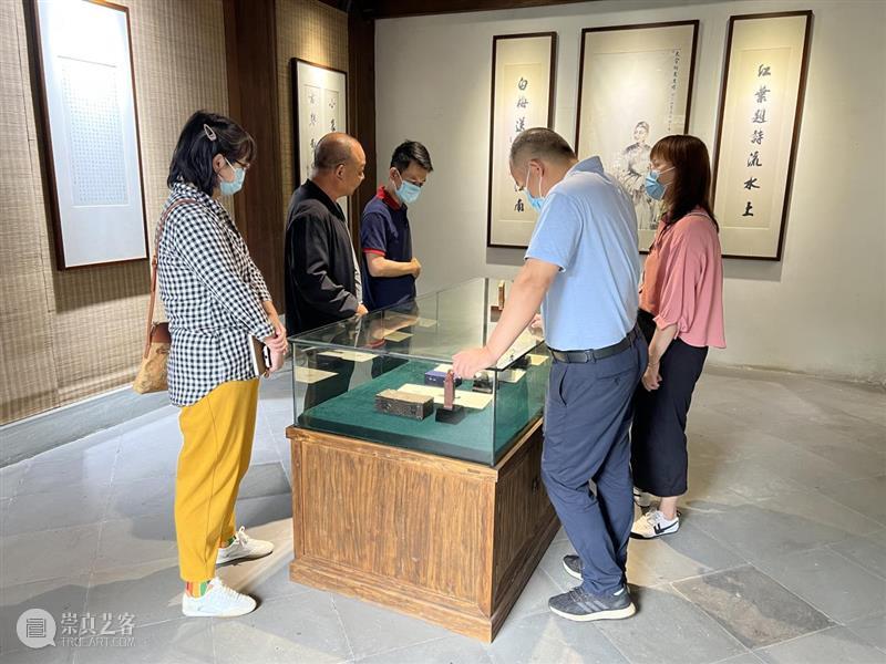 中国印学博物馆前往胡震纪念馆开展结对共建乡村博物馆活动 崇真艺客