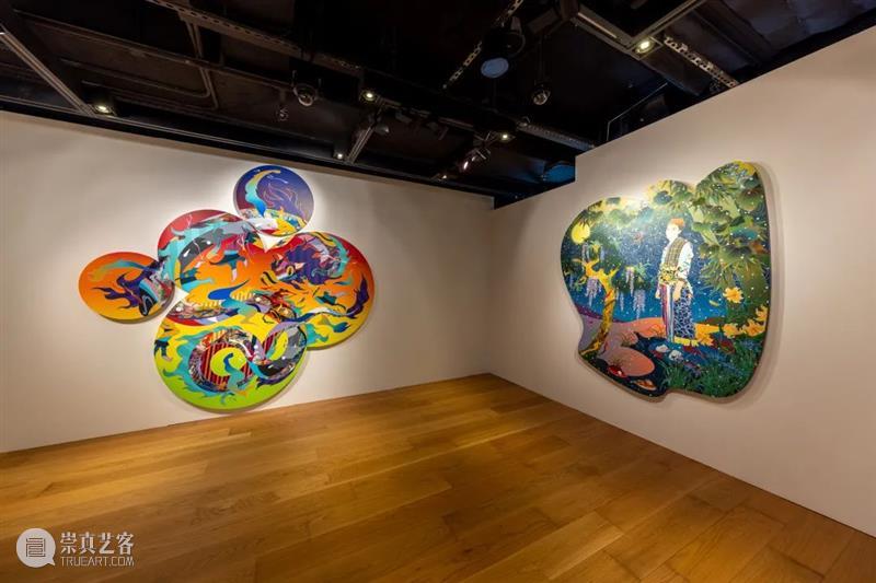 今天开幕!「松山智一:天真的幸运」展售会现场图集 崇真艺客