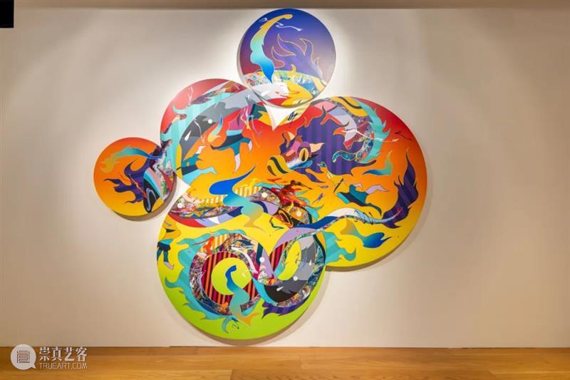 今天开幕!「松山智一:天真的幸运」展售会现场图集 崇真艺客