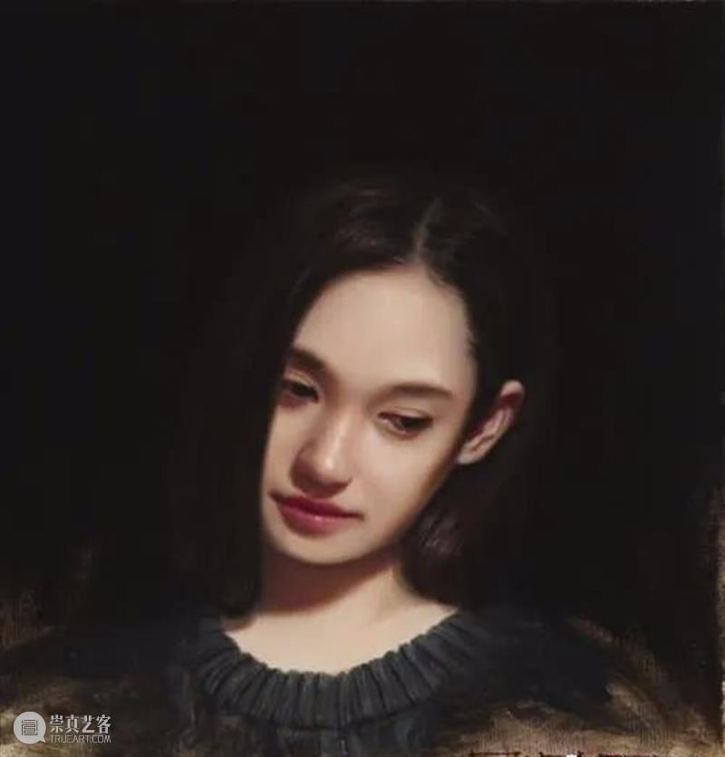 日本画家小森隼人的超写实女性油画,自然文雅,美上天际! 崇真艺客