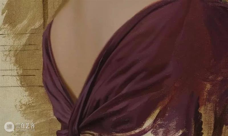 日本画家小森隼人的超写实女性油画,自然文雅,美上天际! 崇真艺客