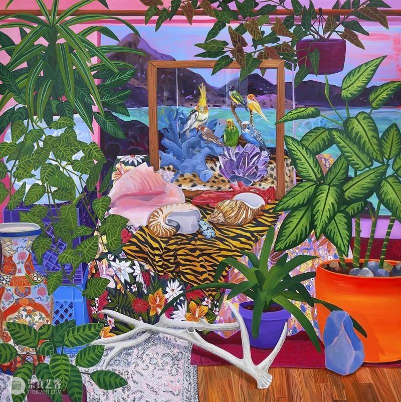 我种植了所有最终出现在我画作中的花朵 崇真艺客