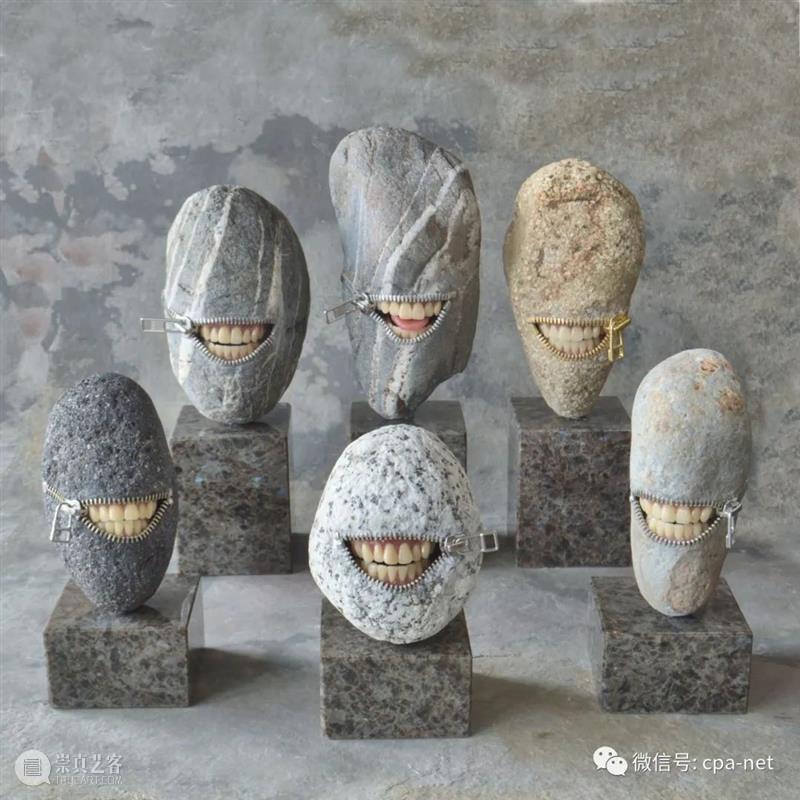 以微缩形式展现超现实场景的石雕艺术 崇真艺客