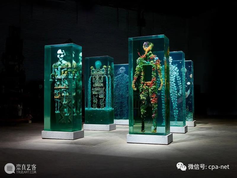 Dustin Yellin 安装的 Ketra Lighting 博文精选 中国公共艺术网 崇真艺客