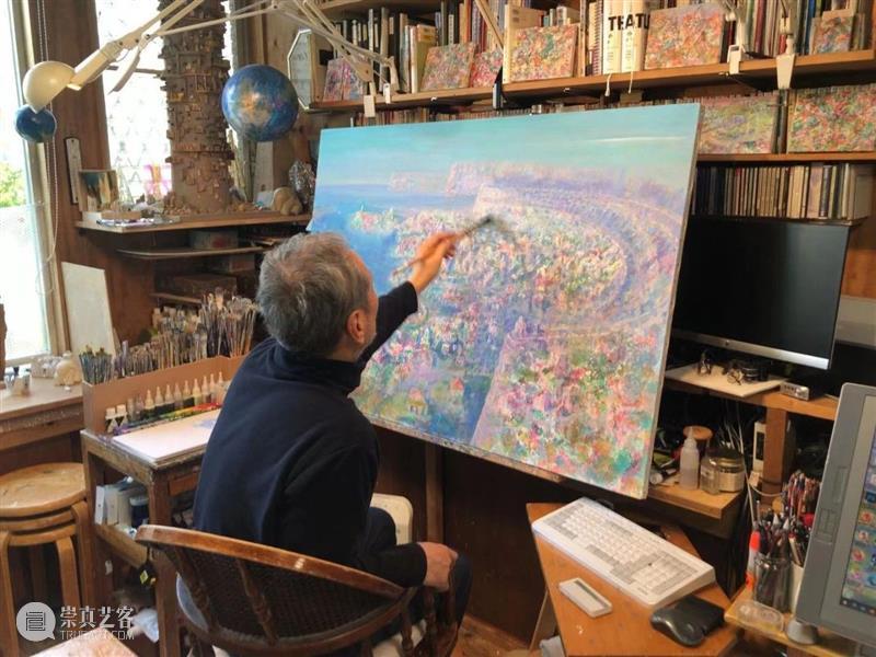 北极熊画廊（上海）新展 | 井上直久作品展：依巴拉度物语 崇真艺客