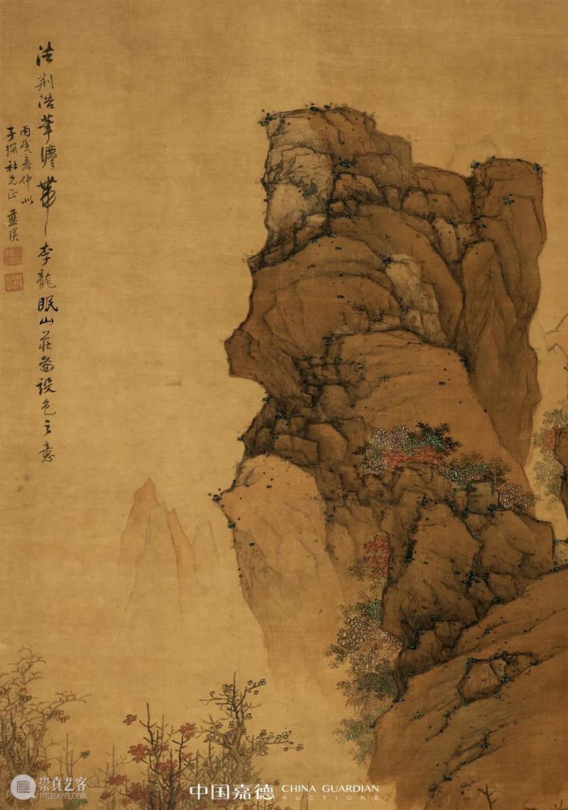 卓尔不群的晚明艺术——张瑞图、徐渭、蓝瑛丨中国嘉德2022春拍 崇真艺客