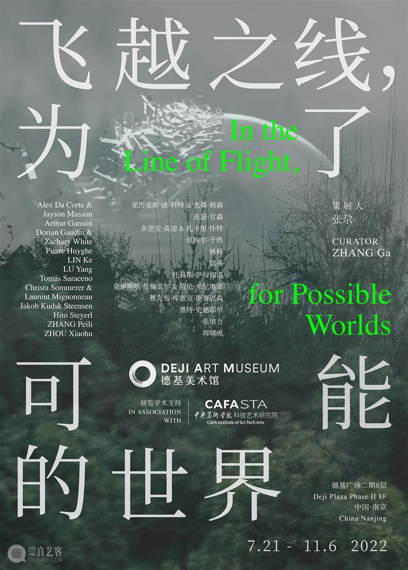 飞越之线，为了可能的世界 艺术评论  德基美术馆 张尕 中央美术学院科技艺术研究院 崇真艺客