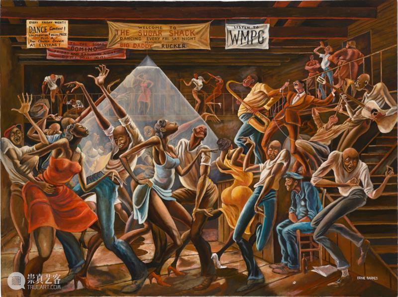 流淌着汗水的黝黑皮肤 映照出灯球下狂欢的舞步 | 国家美术·关注 视频资讯 | 崇真艺客