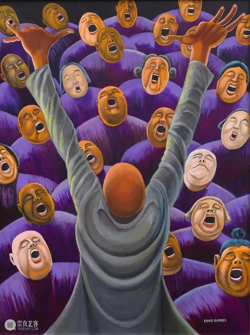 流淌着汗水的黝黑皮肤 映照出灯球下狂欢的舞步 | 国家美术·关注 视频资讯 | 崇真艺客