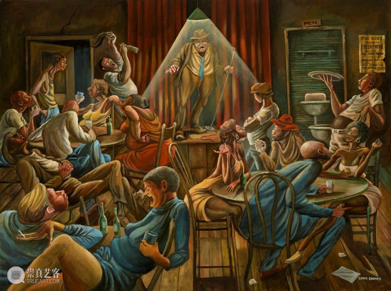 流淌着汗水的黝黑皮肤 映照出灯球下狂欢的舞步 | 国家美术·关注 视频资讯 | 崇真艺客