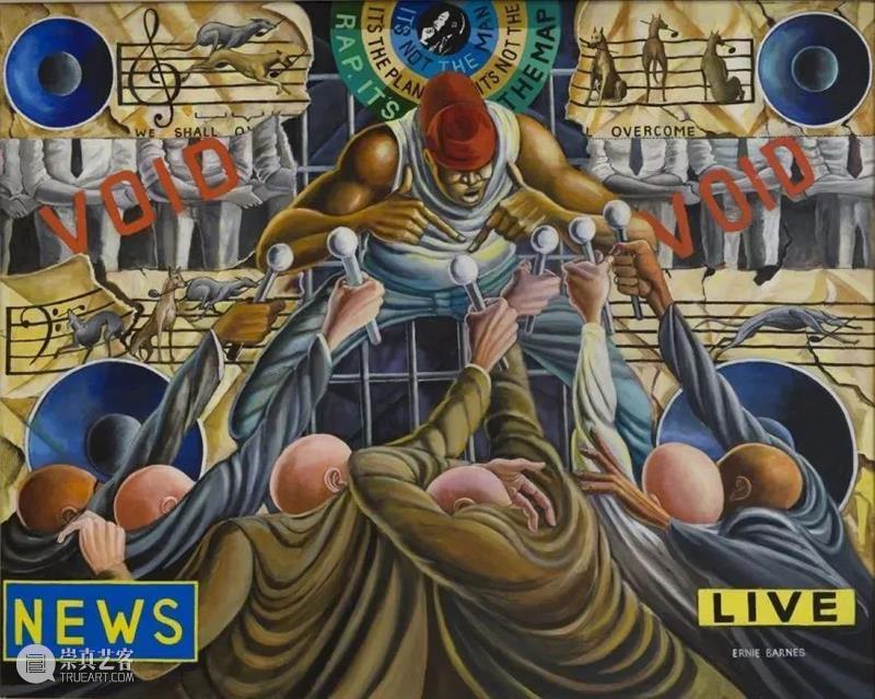 流淌着汗水的黝黑皮肤 映照出灯球下狂欢的舞步 | 国家美术·关注 视频资讯 | 崇真艺客